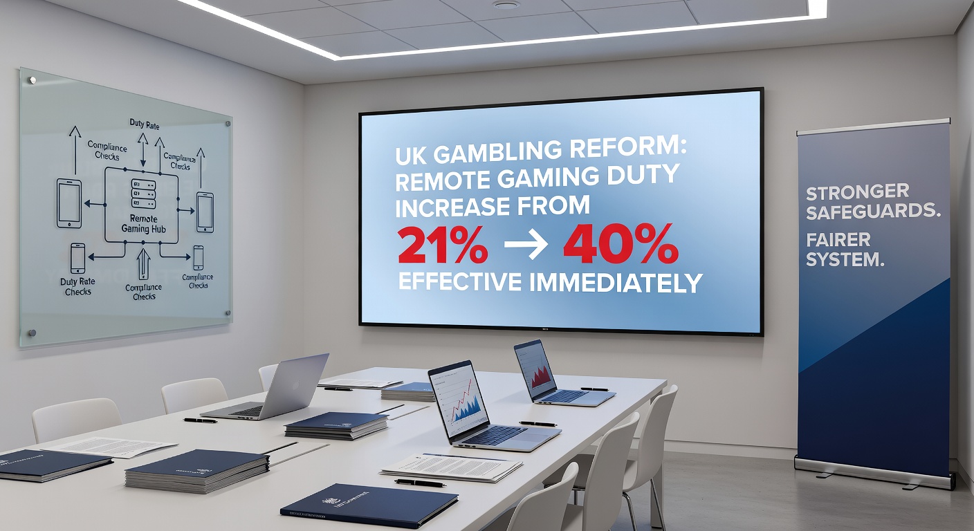 Chart depicting rising compliance expenses for UK casino firms versus revenue scales, emphasizing small operator challenges